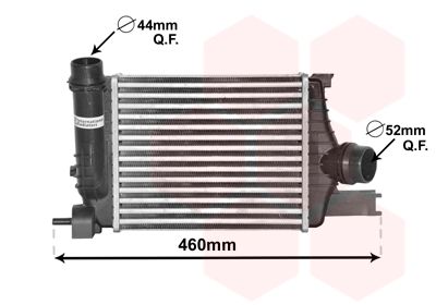 VAN WEZEL Интеркулер 43004602